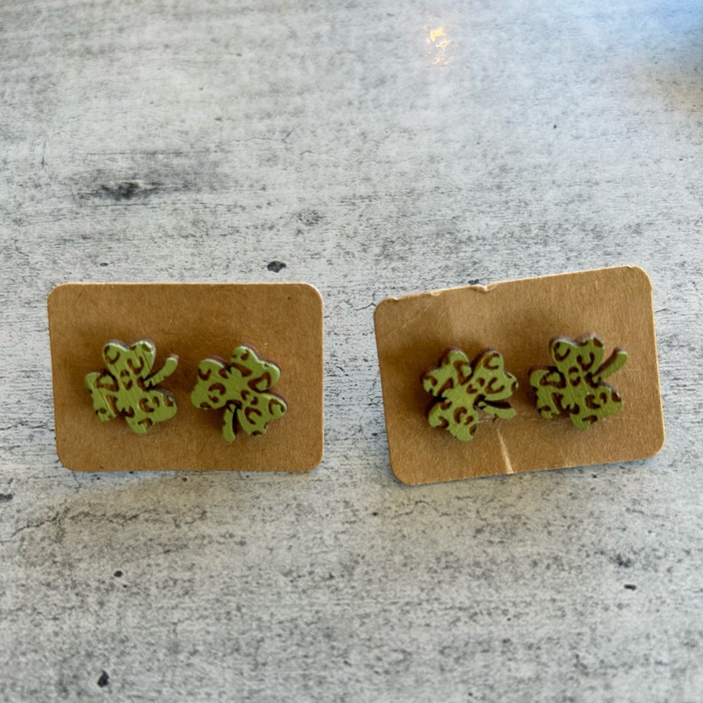St. Patrick’s Day earrings